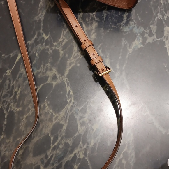 Michael Kors Brown Crossbody Bag with Monogram Design - Picture 6 of 6